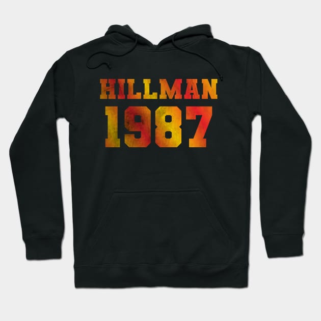 Hillman college 1987 Hoodie by Aloenalone